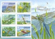 Alderney Dragonflies souvenir sheet